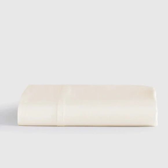 Quince Mulberry Silk Flat Sheet King - Picture 1 of 3